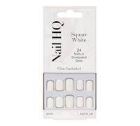 Nail HQ Square White Nails