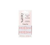 Nail HQ Pretty Pedi French Tip Toenails x24