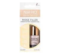 Nail HQ Ridge Filler for Nails 10ml - Vegan & Cruelty-Free Base Coat - Smoothing Nail Treatment with Wheat Germ Oil, Calcium & Jojoba - Strengthens & Restores Ridged Nails