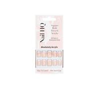 Nail HQ Square Bold French Acrylic Nails 24 pcs
