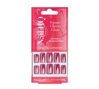 Nail HQ Square Cherry Glaze Nails (24 Pieces)