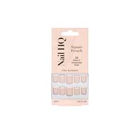 Nail HQ Square French Nails x24