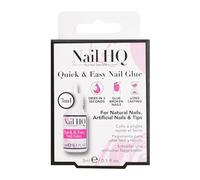 Nail HQ Super Stong Nail Glue 3ml - Fast Drying, Strong Bond, Precision Tip, Long Lasting, Travel-Friendly
