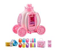 Nail Kit for Girls | Educational Makeup Toys - Fantasy Game Nail Set - for Birthday Holiday Play Dates Playroom Travel Home School Classroom Theme Event Living Room