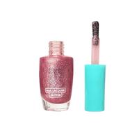 Nail Lacquer Glitter Finish - 08 Cherry Blossom - 10 ml | Quick-Drying | Chip-Resistant | High Shine | Long-Wear Glitter Nail Polish for Women