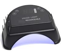 Nail lamp, 64W Rechargeable Cordless Gel Nail Lamp Pro LED Curing Dryer Light Nail Polish Machine,Wireless Nail Lamp with Lifting Handle Touch Sensor