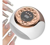 Nail Lamp for Desk,Gel Curing Light - Professional Fast Curing UV LED Nail Lamp with Timer Settings for Home Travel Salon Use