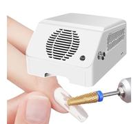 Nail Leather Hand Cushion Dust Extractor,Stepless Knob Speed Adjustment,One-Button Start,For Acrylic Gel Nails Polishing