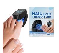 Nail Light Device - Rechargeable Safe and Ed LED Device for Repairing - for Women and Men, Home Care, for Uncolored Nails for Feet and Hands