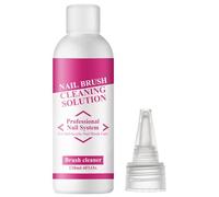 Nail Liquid - Shaping Fluid | Manicure Solution 120ml Acrylic Liquid Cleaner Manicure Brush Cleaner for Professional Beginners