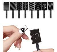 Nail Magnet,9-Piece Powerful High-Strength | Diverse Shaped Strong Nail Magnet | for Crafting Design Painting Women Adults Beginners Artists Home Salon