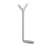 Nail Magnet, animal eye Magnet, Heart Nail Tool, Two Way-End Magnetic Design, Compact Iron Build, Home Salon Beauty Art Use, 0.87x0.33x0.2 Inches, Silver, 1 Piece