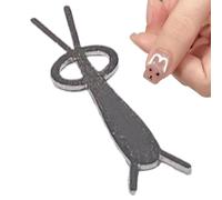 Nail Magnet, Rabbit Shape Cat Eyes Magnet For Nails, Multi-Function Gel Nail Polish Magnet Tool, Fingernails Art Sticks Guide For Home Salon
