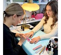 Nail Magnet Rotating Fingernail Gel Wand | DIY Magnet Nail Tool for Beginner Women, Lady, Teen, Mother, Home, Travel, Salon, Art Painting, Practice