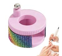 Nail Magnet Tool | Portable Manicure Supplies - Rotating Nail Tool with Ball Magnet,for Beginner Adults Manicure Crafting Design Home Salon Daily Travel