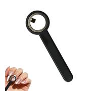 Nail Magnet Tool | Round Hollow Magnetic Manicure Tools | Magnet Wand Nail Design Tool | for Heart French Wide Beam Home Salon Studio Travel Beauty Class