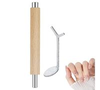 Nail Magnets, Heart-Shaped Magnet for Gel Nails, Nail Design Accessories with Double Head Magnetic Stick for Salon, Bridal Modeling, Beginners, Home, Holiday & Pedicure