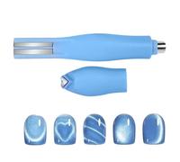 Nail Magnets Wand, Powerful Fingernail Stick, Strong Magnet 12x1cm for Women Salon Studio Home Extension Design Manicure Diverse Effect, Compact Art Accessory, Easy Grip Design, for Daily Routine