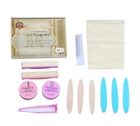 Nail Manicure Kit - AB-1 | Buffer Shine Pedicure Kit | Natural Nail Preparation Set | Buffing Block Manicure Tools | Dom Salon Beginners Nail Care
