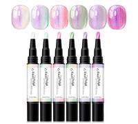 Nail Marker Pen 6 Colours Water Gel Pen