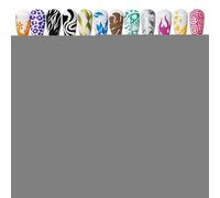 Nail Markers 12 Colors Waterproof Manicure Painting Art Kit