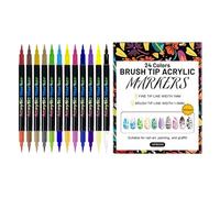 Nail Markers for Girls, Double-Ended Fingernail Decor Supplies - Nail Point Dotting Pen - for Beginners Professionals Wives Mothers Brides Home Salon Art Students DIY Enthusiasts