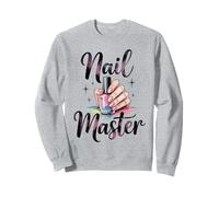 Nail Master Nail Artist Manicurist Nail Technician Sweatshirt