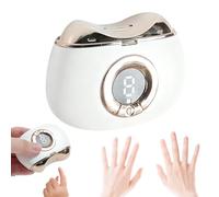 Nail Nippers - Electric Nail Clipper | Rechargeable 3-Speed Quiet Cutter | Automatic Electric Toe Clipper | for Fingernail Toenail Kids Adults Seniors Caregivers Home Travel Office