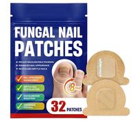 Nail Nourishing Repair Patches, Gentle & Effective, 1box/32 Pieces, Toenail & Fingernail Nourishing Stickers, Nail Care Patches, Risk-Reducing Footwear Solution, For Pedicure, Salon, Home, Travel
