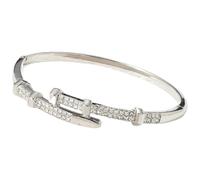 Nail Open Bracelet,Bracelets for Womens,Adjustable Wedding Bracel/et,Gold Bracel/et,Si/lver Bangles for Women,Bangles for Womens,Gol/d Jewellery for Women,Ladies Bracele/ts,Bracele/t Gol/d,B(2)