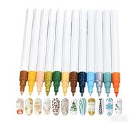Nail Paint Pens 12 Colors Paint Pen Set for Nail