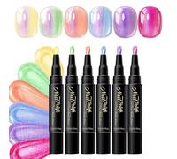 Nail Paint Pens 6-Color Polarized Gel Pencil