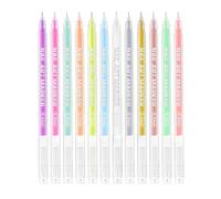 Nail Paint Pens - Long-Lasting 12-Color Fingernail Drawing Tool | Quick-Drying Nail Dotting Liner Pen | for Traveling Business Trip Party School Girlfriend Wife Friend