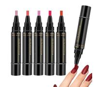 Nail Paint Pens - Multi Color Pack, Smudge Resistant Coat, Brush Style Dispenser, Easy Grip Barrel For Steady Handling | Suitable For Mother Daughter Bonding Salon Trial Runs Spring Floral Designs