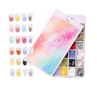Nail Painting Gel Set, 24 Color Gradient Matte Pigment Collection for Manicure Use, Professional Paint Gel for Stamping Sculpting s Beginner Women DIY Design