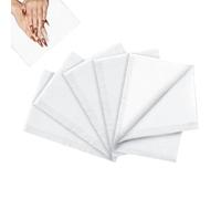 Nail Paper Sheets 32.5 x 45 cm Foldable Waterproof 50 Pieces - Nail Technician Training Sheet for Manicure Pedicure Acrylic Gel Training Salon Domi