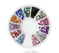 Nail Parts Nail Art Glitter Rhinestone Crystal gems Jewelry Bead Manicure Decoration Accessories Nail Supplies for professionals-61