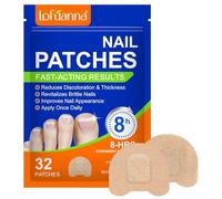 Nail Patches, 32Pcs Toe Nail Pads, Nail Care Patches for Toenails & Fingernails, Supports a Healthy Appearance