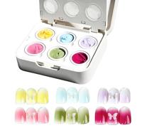 Nail Patting Gel 6 Colors Beginner Friendly Manicure Paint