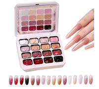 Nail Patting Gel Palette 16-Color Fingernail Decor