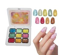 Nail Patting Gel Palette 9-Color Fingernails Cosmetics