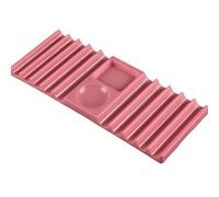 Nail Pen Holder - Non-slip Space Saving Double-Head | 7.72x3.15x0.39Inches Nail Tool Tray Desktop Storage Rack - For Sorting Display Organization Home Salon Travel Desktop