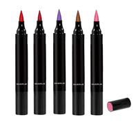 Nail Pen Set Chip-Resistant Precise Glossy Cosmetics | 5ml Nails Coloring Markers for Men Adults Mother Beginners Girlfriend Home Travel Dorm Bathroom