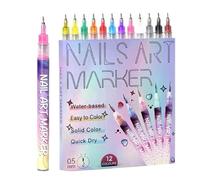 Nail Pens 12 Pieces Long Lasting Quick Dry Beauty Supplies