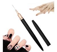 Nail Pens - 19cm Thin Liner Brush Professional Art Design Pen Easy Holding Tool for Painting Lines Detail Elegant Nail Patterns | Dice