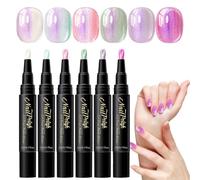Nail Pens 6 Colours Polarising Gel Pen