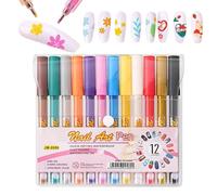 Nail Pens - Colorful Liner for Beauty Painting Art Supplies Portable Pen Hardware Precision Component Tool | for Halloween Salon
