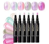 Nail Pens - Polarized Glitter Manicure Tools | No UV Lamp Required, Pens - For Home, Salon, Party, Travel, Photo , Wedding, Dating, Daily Life, Girls Un