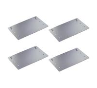 Nail Plates - Nail Plate Bolt Protector, 4 Pieces Self Nailing Steel Shield, Nail Protector for Bolts, Wooden Bolt Protector for Central Vacuum Channels, Sanitary Wiring Protection