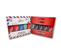 ( ) Nail Polish 6ml Mini Nail Polish Christmas Party Bag Filler Long Lasting Luxury Shiny Nail Polish Kit (Passport + Passion)